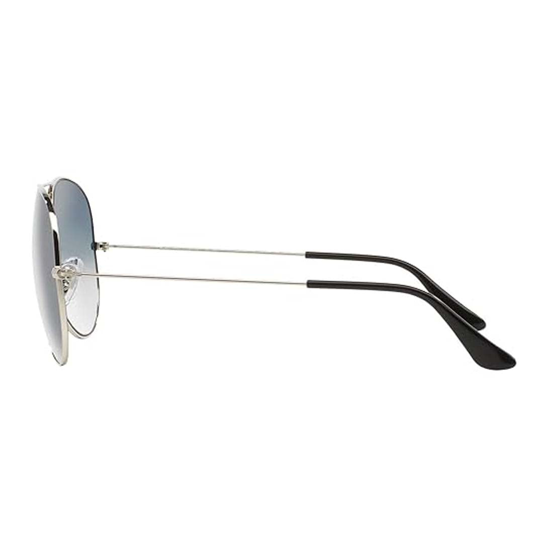 Ray-Ban Unisex Gradient Blue Lens Pilot Sunglasses - 0RB3025I003/3F58