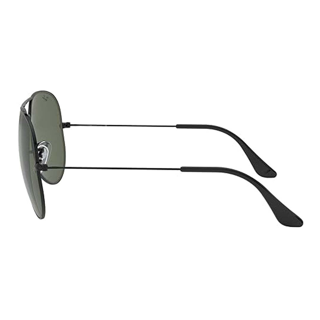 Gafas de sol Ray-Ban - RB3026 Aviator Large Metal II/Montura: Negra (62 mm) Lente: Verde