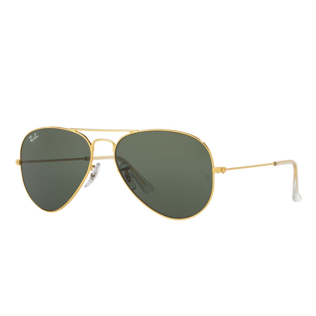 Ray-Ban Men's Golden Aviator Sunglasses 0RB3025IL0205 58