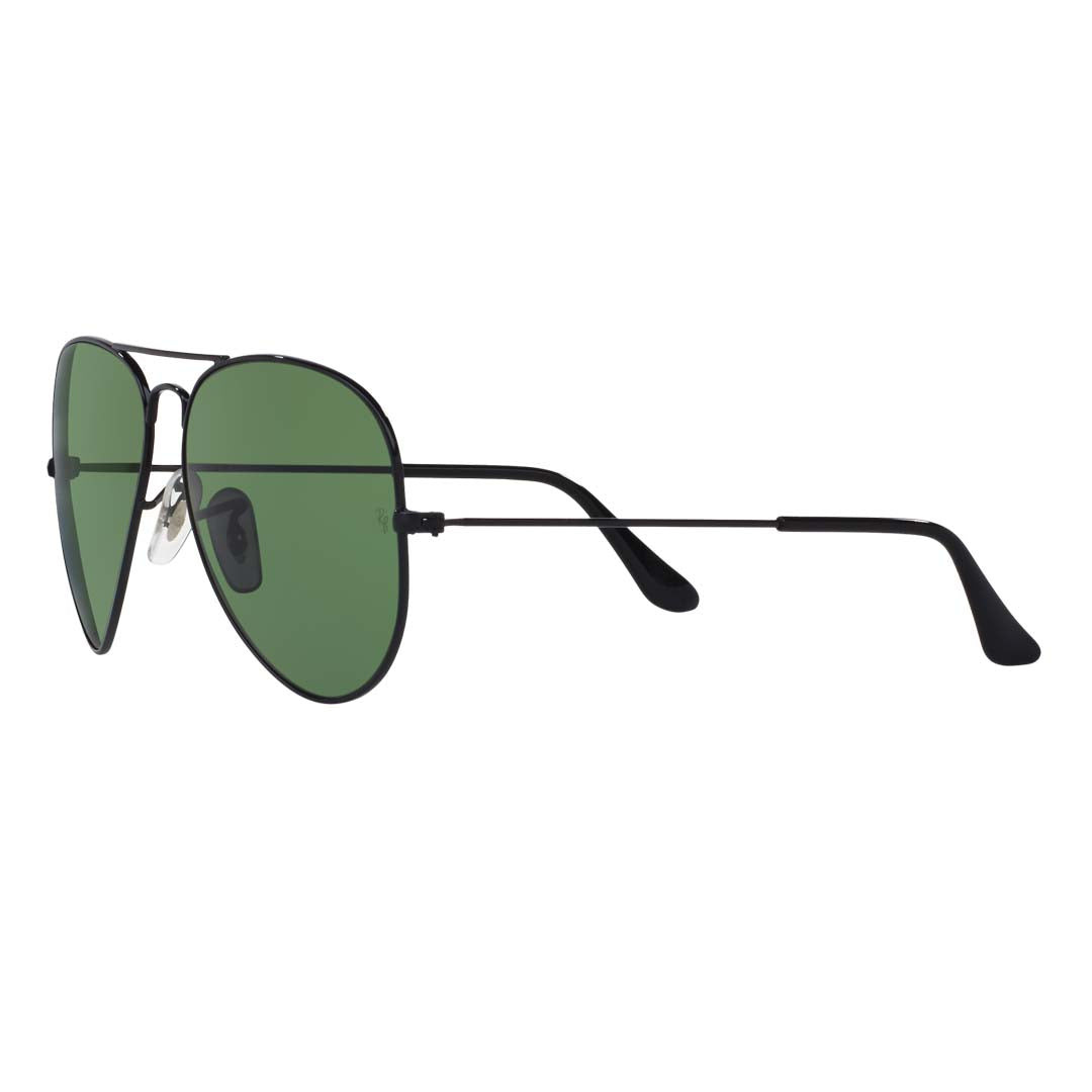 Ray-Ban Standard Aviator unisex Sunglasses (RB3025 L2823 58 14|58 millimeters|Green)