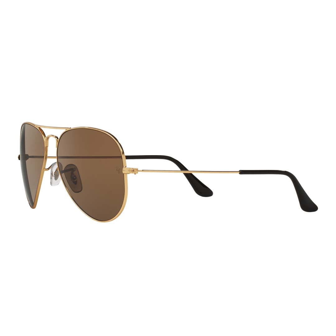 Ray-Ban Men Polarized Grey Lens Pilot Sunglasses - 0RB3025I001/5758