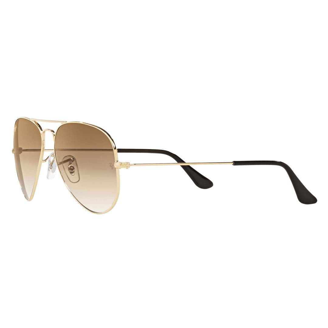 Ray-Ban Men Gradient Brown Lens Pilot Sunglasses - 0RB3025I001/5162