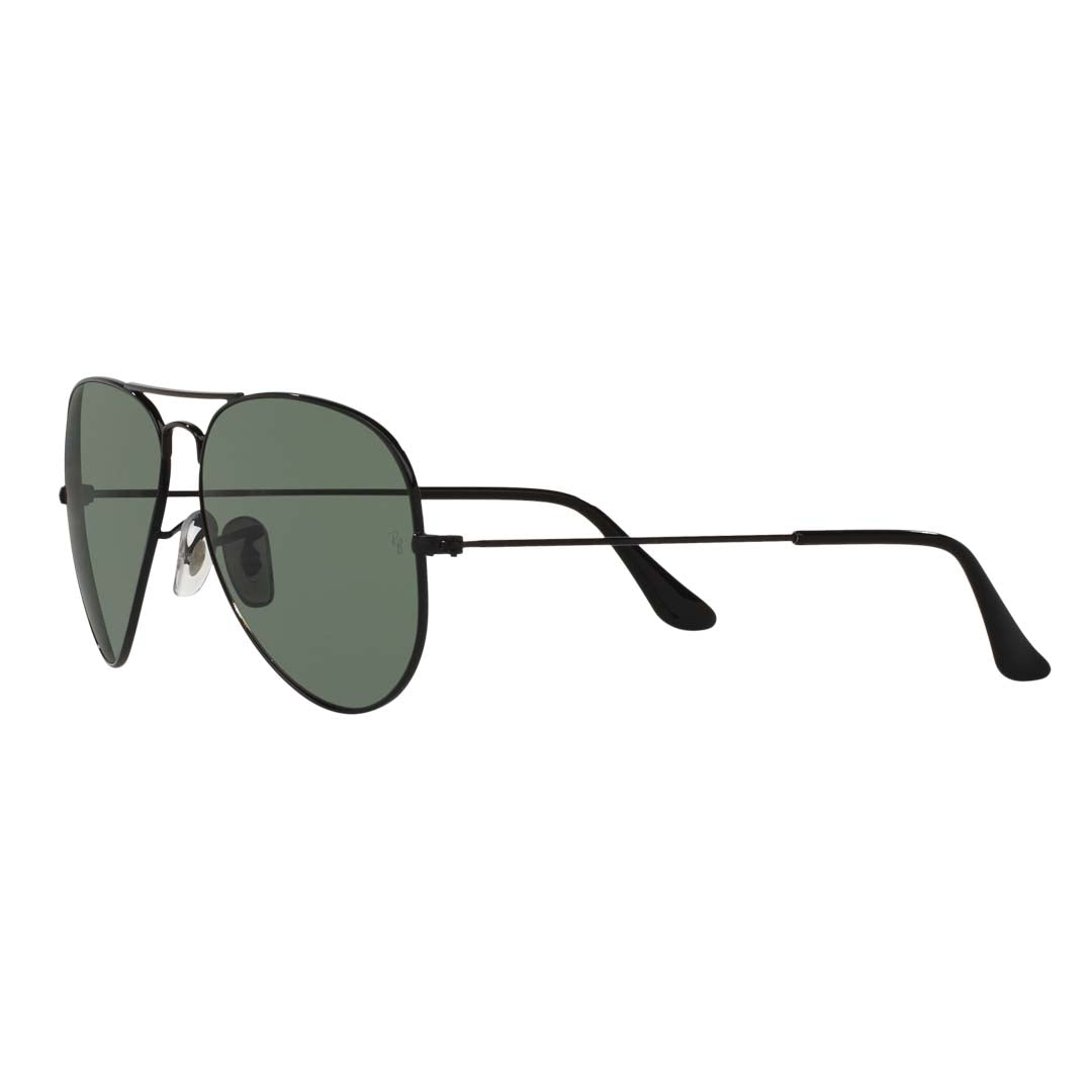 Ray-Ban Polarised Aviator Unisex Sunglasses (RB3025|62|Green)