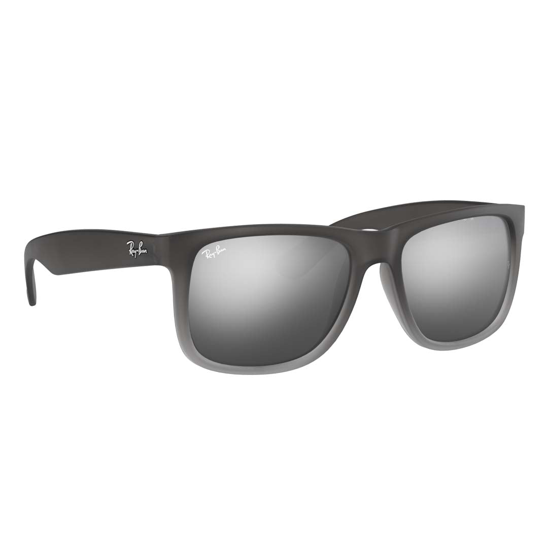 Ray-Ban Men Polarized Grey Lens Square Sunglasses - 0RB4165852/8855