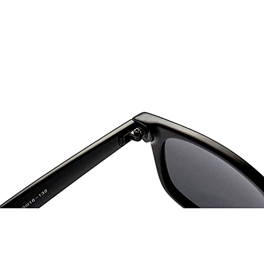 OneStopVision® Men's Black Wayfarer Polarized UV-400 Sunglasses