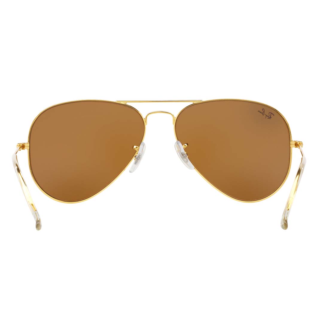 Ray-Ban Non Polarized Full Rim Men's Sunglasses (58 mm, Brown Lens)