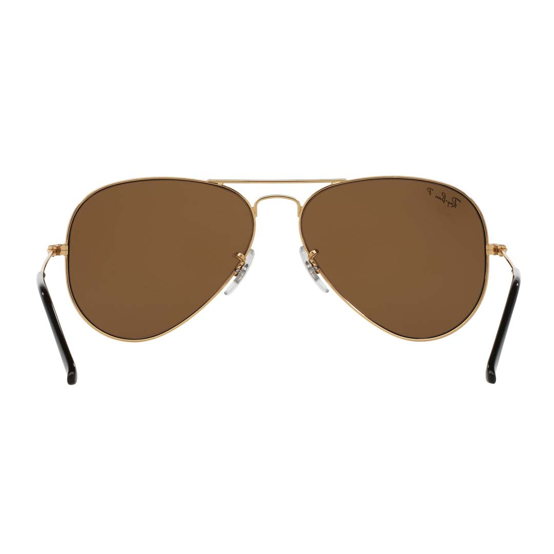Ray-Ban Men Polarized Grey Lens Pilot Sunglasses - 0RB3025I001/5758