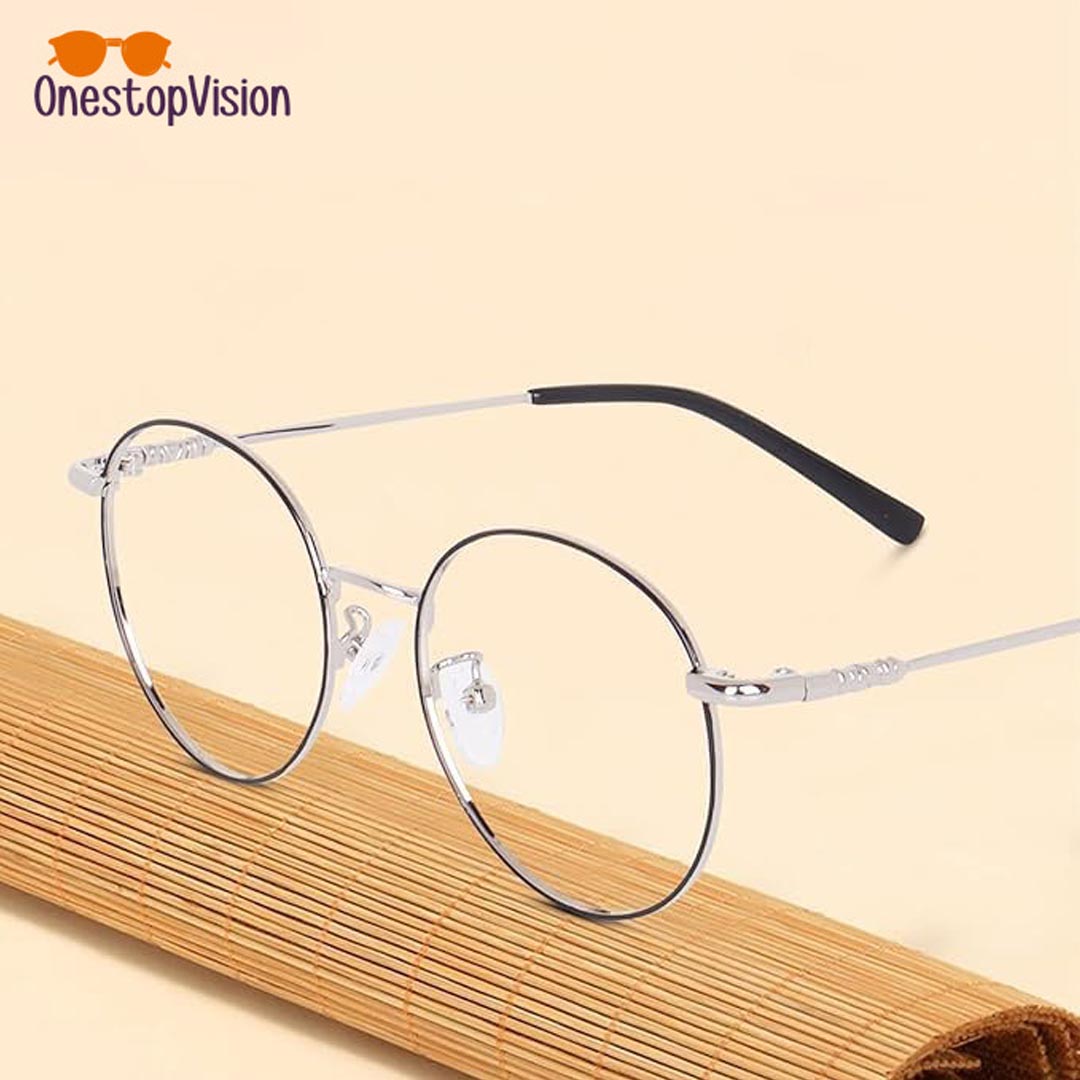 OneStopVision® Blue Cut Computer Glasses | Anti Glare, 100% UV Protected (Blue-Filter lens Included)