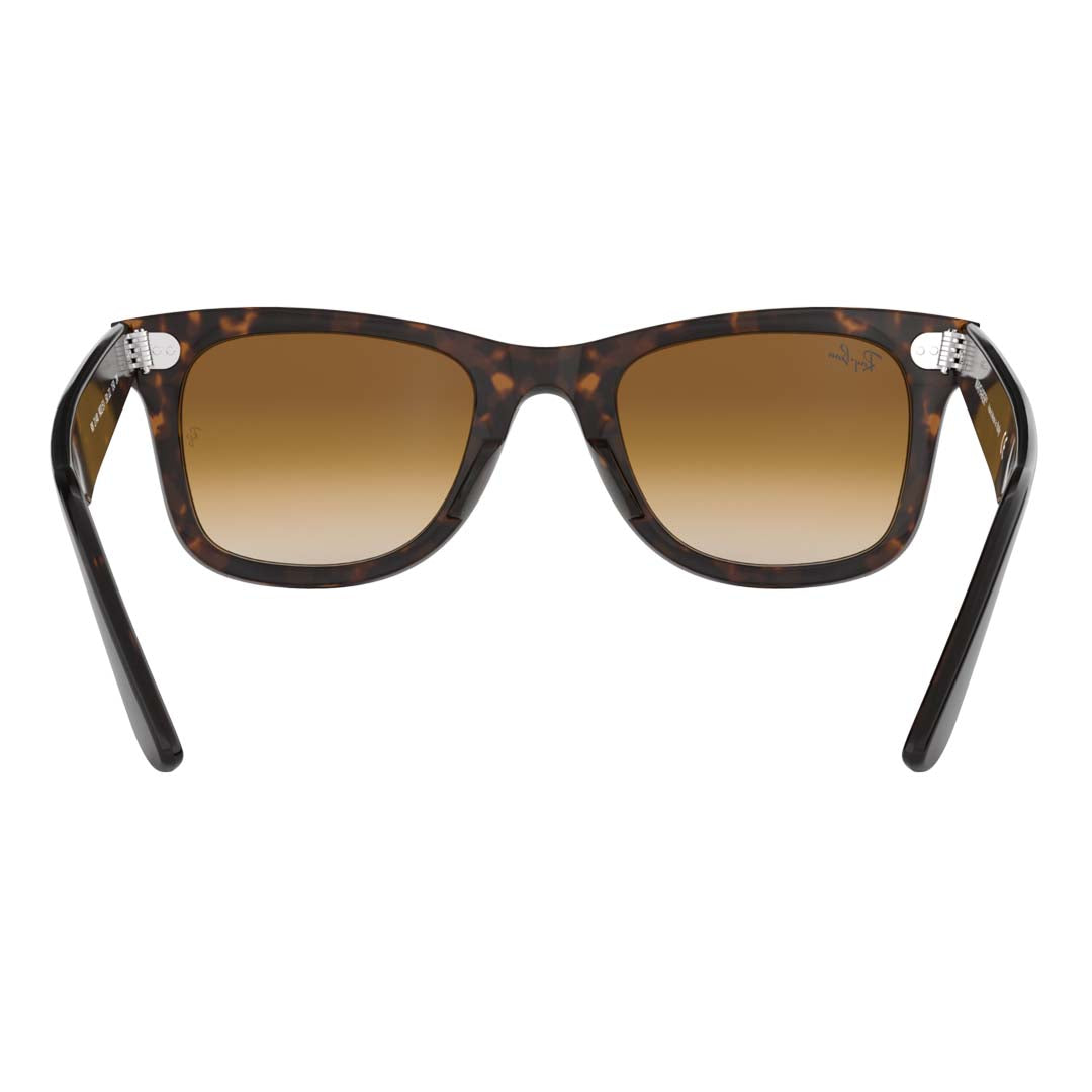 Ray-Ban Men Havana Rectangle Sunglasses - 0RB2140902/5150