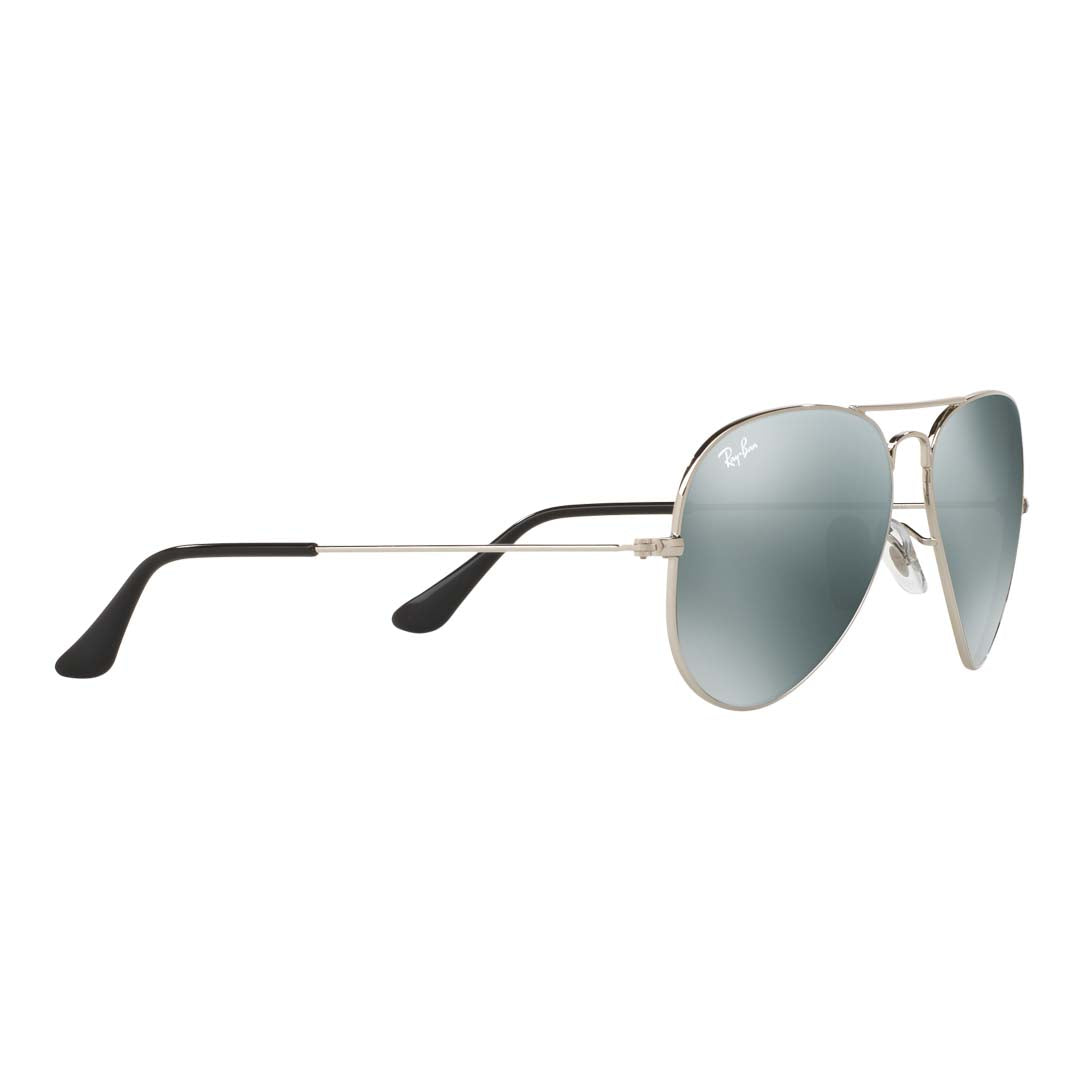 Gafas de sol unisex Ray-Ban con protección UV y lentes plateadas - 0RB3025I