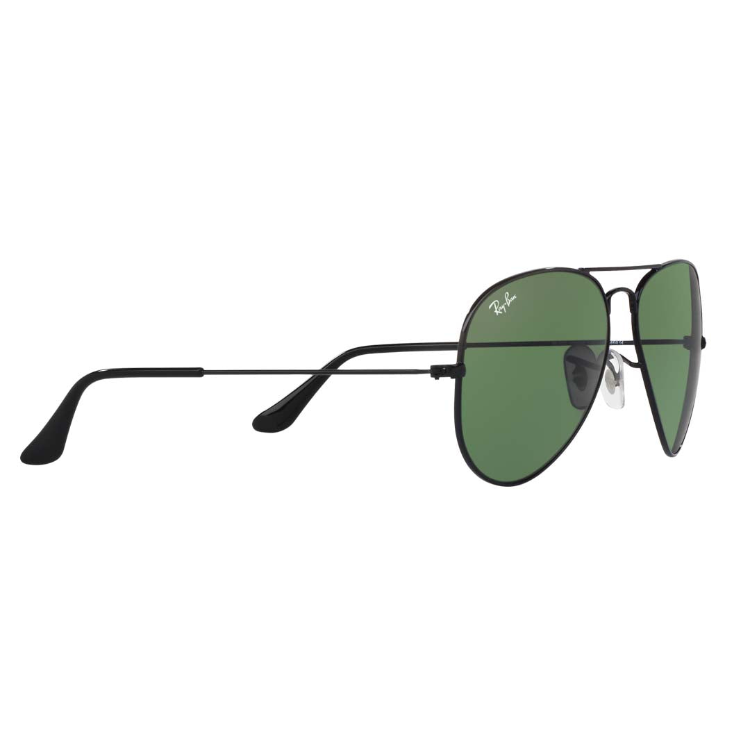 Ray-Ban Standard Aviator unisex Sunglasses (RB3025 L2823 58 14|58 millimeters|Green)