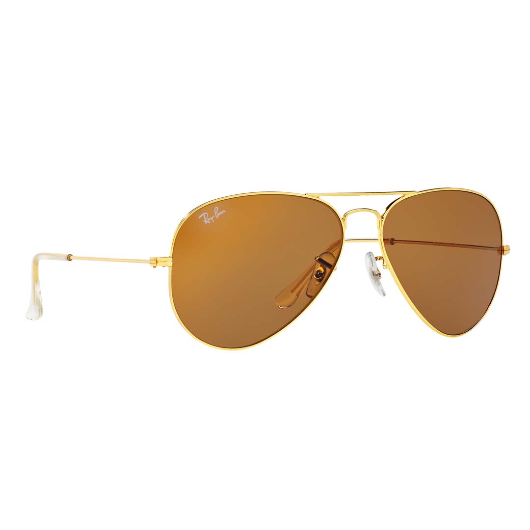 Ray-Ban Non Polarized Full Rim Men's Sunglasses (58 mm, Brown Lens)