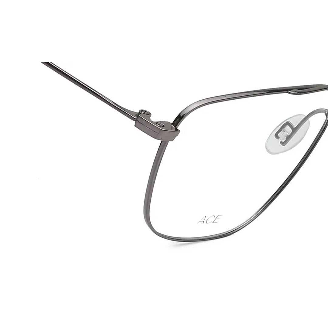 Titan Grey Navigator Rimmed Computer Glasses (Blue-Filter lens Included)