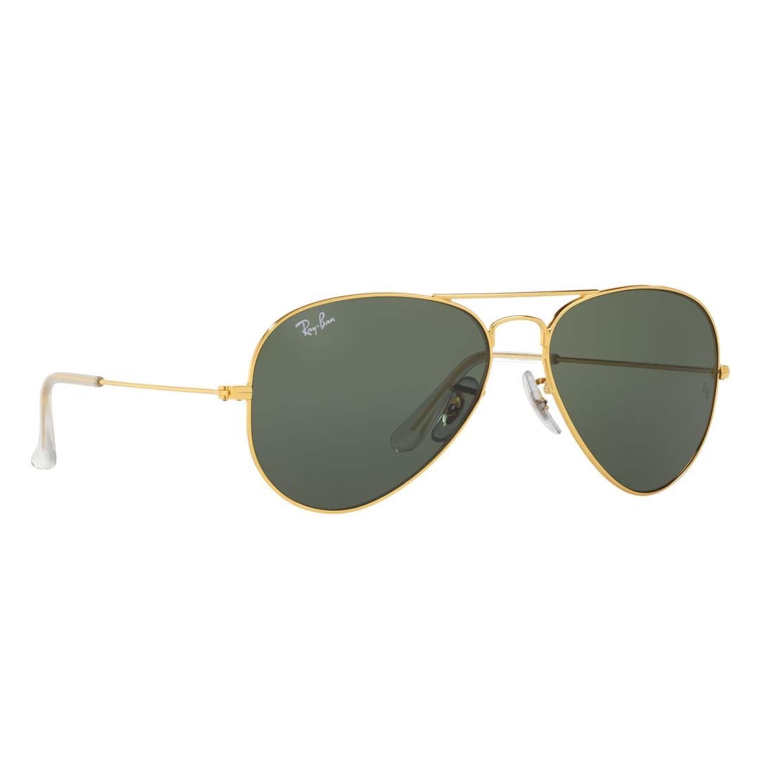 Ray-Ban Men's Golden Aviator Sunglasses 0RB3025IL0205 58