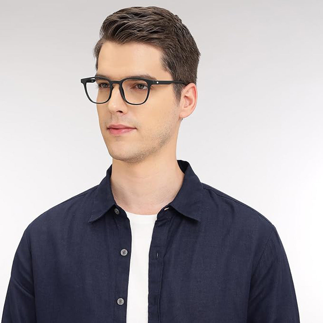 OneStopVision® Blue Cut Computer Glasses | Anti Glare, 100% UV Protected (Blue-Filter lens Included)