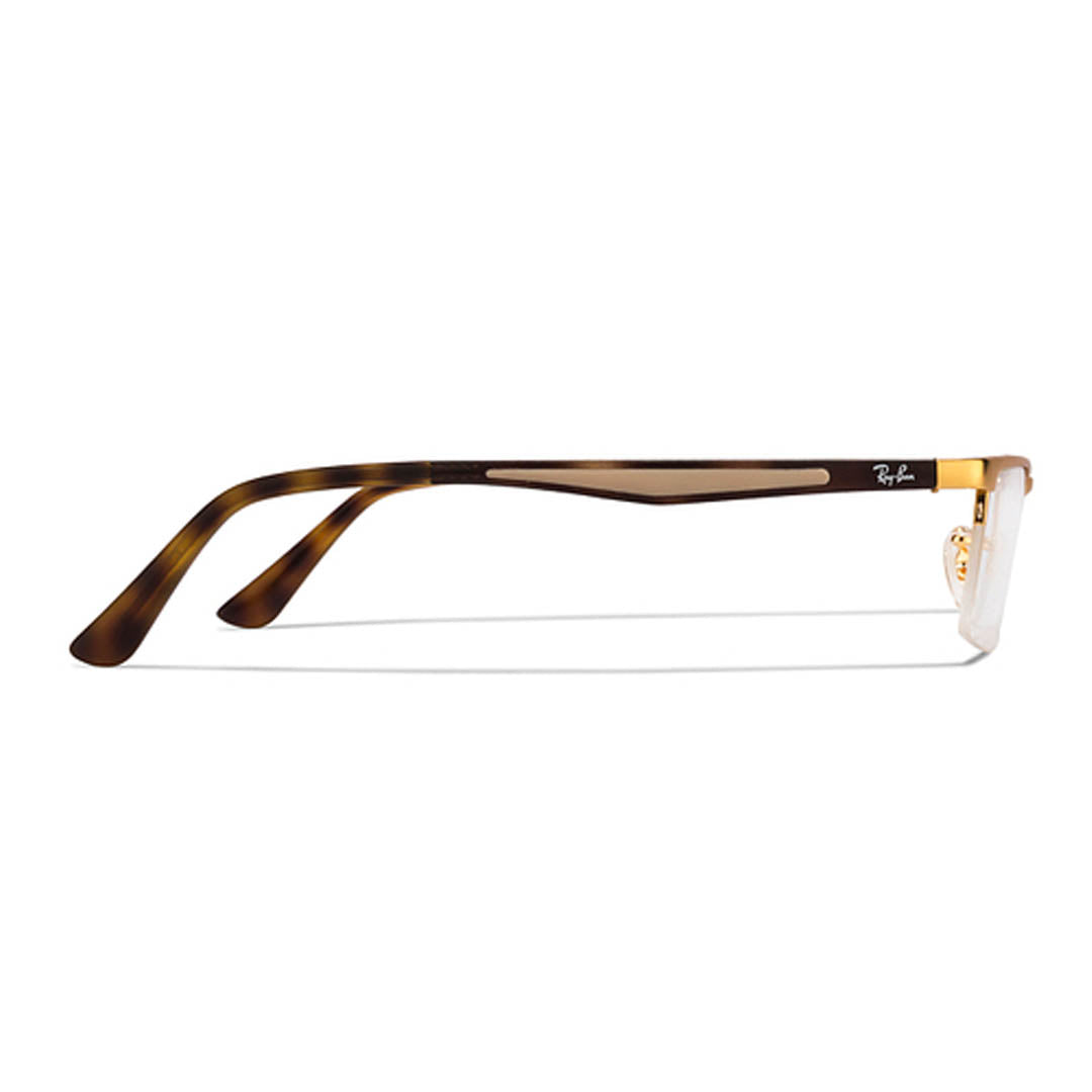 Ray-Ban Golden Rx 6322 2730 Computer Glasses (Blue-Filter lens Included)