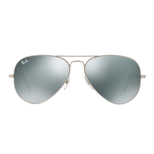 Gafas de sol unisex Ray-Ban con protección UV y lentes plateadas - 0RB3025I