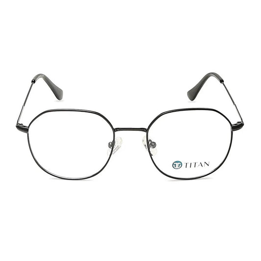 Titan Grey Square Rimmed Computer Glasses (Blue-Filter lens Included)