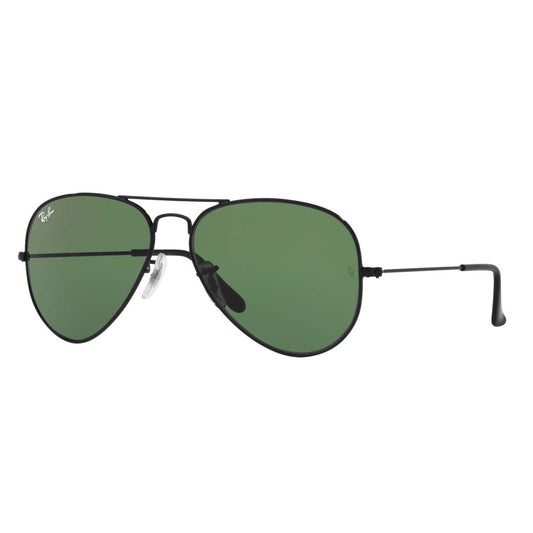 Ray-Ban Standard Aviator unisex Sunglasses (RB3025 L2823 58 14|58 millimeters|Green)