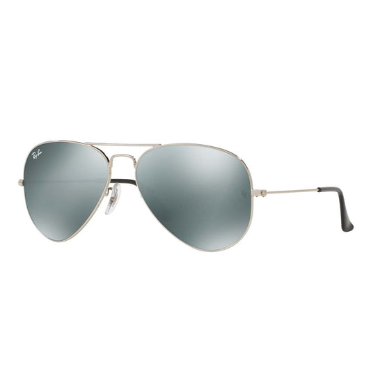Gafas de sol unisex Ray-Ban con protección UV y lentes plateadas - 0RB3025I