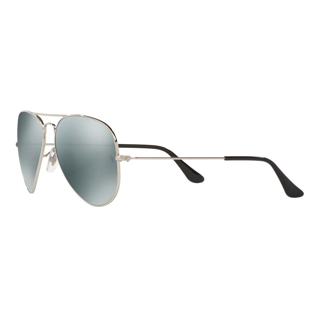 Gafas de sol unisex Ray-Ban con protección UV y lentes plateadas - 0RB3025I