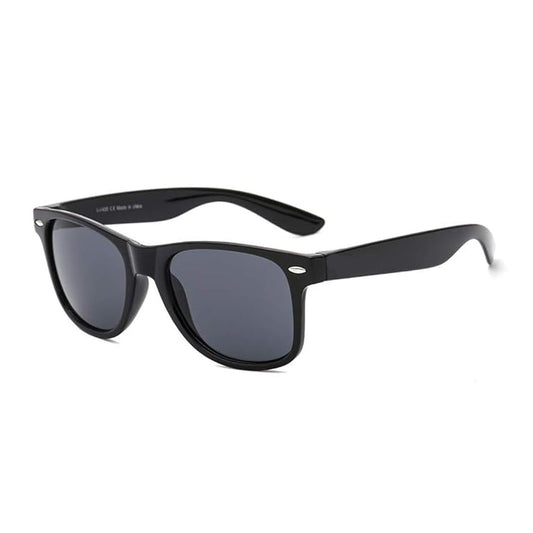 OneStopVision® Men's Black Wayfarer Polarized UV-400 Sunglasses