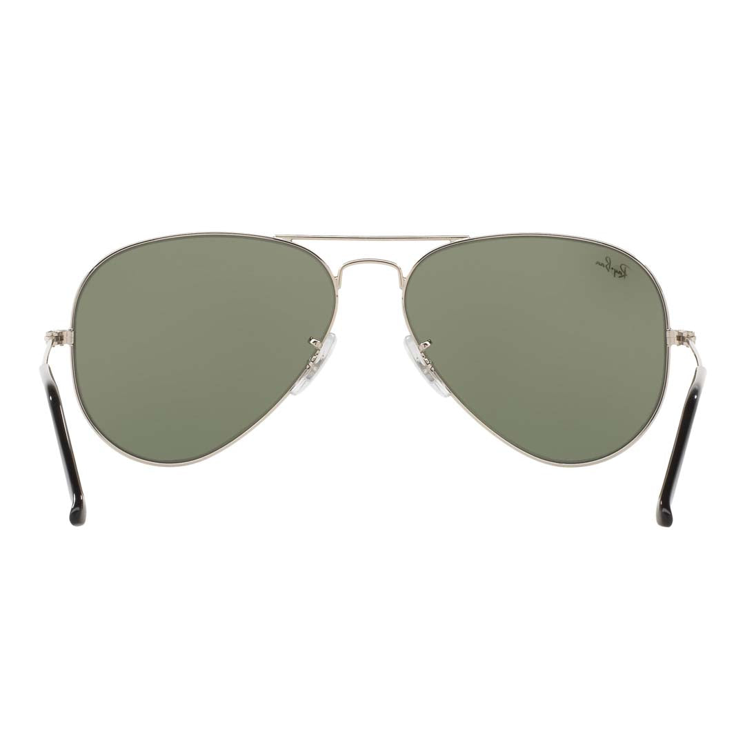 Gafas de sol unisex Ray-Ban con protección UV y lentes plateadas - 0RB3025I