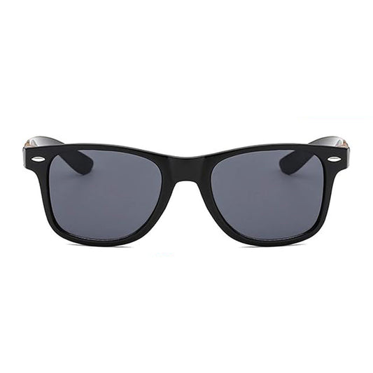 OneStopVision® Men's Black Wayfarer Polarized UV-400 Sunglasses