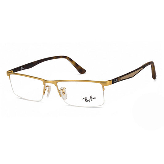 Ray-Ban Golden Rx 6322 2730 Computer Glasses (Blue-Filter lens Included)